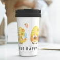 thumbnail image 6 of Uemuo Bee Happy Sunflower Gnomes Print Carry Insulated Coffee Mug, Travel Mug with Hidden Handle, Insulated Coffee Flask, Leak-proof Travel Mug Insulated Mug for Office, 6 of 8