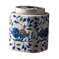 thumbnail image 3 of Tarro de almacenamiento de cerámica de estilo chino, jarrón floral, mesa de centro de escritorio, bote de té, regalo de almacenamiento de té para Estilo A Fernando Tarro de almacenamiento, 3 of 8