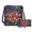 Red Bow Colorful Lights, variant on Yuyamidu Snowman Santa Women 2‑Piece Crossbody Purse Se with Wallet Red Christmas Shoulder Purse Set PU Leather Crossbody Hobo Bag Sets for Women Adjustable Strap, for Travel, Shopping, Work
