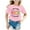 Pink, variant on LUOGENLI Crop Tops for Girls 12-14 Kids' Back to School Graphic Short Sleeve Round Neck Tee Bright & Comfortable for Boys & Girls Crop Tops for Girls Pink 10-11 Years