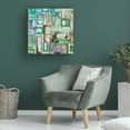 thumbnail image 2 of Canvas Wall Art - Coco Good 'Yucatan Mayan Village I' Wall Art for Living Room, Bedroom, or Office Décor by Trademark Fine Art - 35 x 35 Inches, 2 of 4