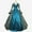 Blue#dress halloween women, variant on nerohusy Womens Victorian Dress 2025 Masquerade Ball Gown Plus Size Trumpet Sleeve Square Neck Halloween Cosplay Dresses Black,XXL