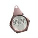 thumbnail image 5 of Soporte para placa de matrícula y permiso de motocicleta, sello impermeable Oro rosa, 5 of 9