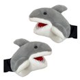 thumbnail image 1 of Marioneta de mano de tiburón de 11 pulgadas, peluche de animales del océano con boca móvil, juguete de tiburón de peluche suave para niños, juego de rol, regalo educativo., 1 of 8