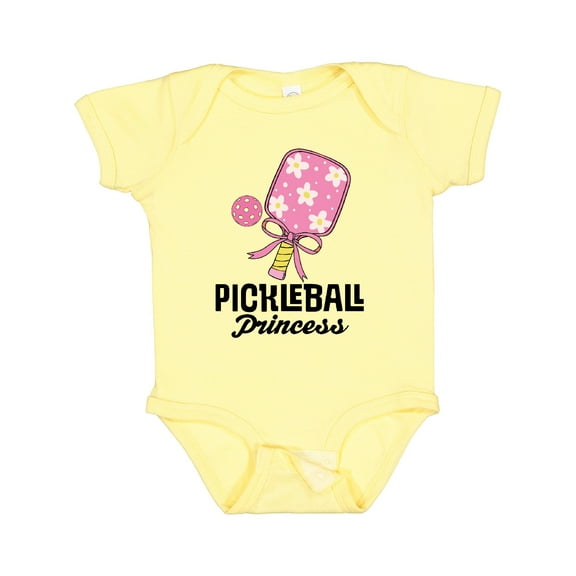 Inktastic Pickleball Princess Quote Girls Baby Bodysuit