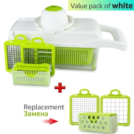 

Multifunctional Vegetable Cutter Slicer Kitchen Accessories Basket Fruit Potato Peeler Carrot Grater Vegetable Slicer