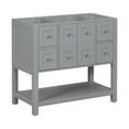thumbnail image 5 of 35.6'' Bathroom Vanity without Sink, Bathroom Vanity Cabinet with 4 Drawers& Soft Closing Doors, Freestanding Storage Cabinet for Bathroom,, 5 of 6