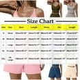 thumbnail image 3 of Kilaqueen Womens Summer 2 Piece Outfits Sleeveless Ribbed Knit Slim Fit Crop Top and High Waisted Shorts Matching Workout Sets Tracksuits, 3 of 7