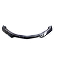 thumbnail image 3 of 3PC Set Front Bumper Lip For Chevrolet Camaro 2015-2022 SS, LT, LS All models Bumper Front Air Dam Chin Front Splitter Lip Lower Protector Gloss Black, 3 of 9