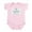 Petal Pink, variant on CafePress - U5 First Europeans Infant Bodysuit - Baby Light Bodysuit, Size Newborn - 24 Months