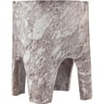 thumbnail image 2 of Afuera Living Contemporary Brown Indoor/Outdoor Concrete End Table, 2 of 8