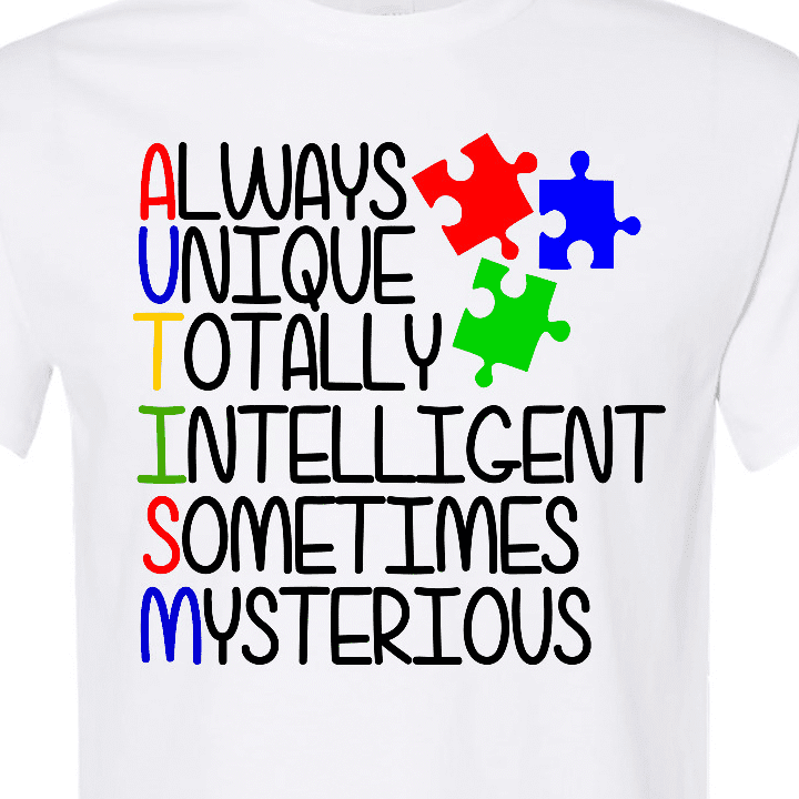Inktastic Autism Awareness Acronym T-Shirt