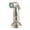 Nickel, variant on Kingston Brass KBS3578SP Plastic Kitchen Faucet Side Sprayer in Brushed Nickel