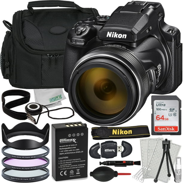 Nikon Appareil Photo Numérique COOLPIX P1000 avec Faisceau d