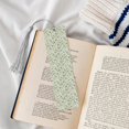 thumbnail image 4 of Kdxio Green Rabbit Print Metal Tassel Bookmarks,Perfect Gift for Art Lovers and Bookworms Metal Bookmarks for Women, 4 of 8