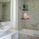 thumbnail image 4 of Bathroom Shelves, Bathroom Glass Corner Shelf Wall Mounted ,tempered Glass Shelf For Storing Shower, 4 of 5
