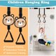 thumbnail image 5 of Columpio para niños JAMW con soporte de asiento para columpio infantil 110 libras cuerda ajustable negro 11.88.3, 5 of 5