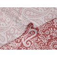 thumbnail image 6 of oneOone Velvet Dark Peach Fabric Paisley Craft Projects Decor Fabric Printed By The Yard 58 Inch Wide-10, 6 of 7