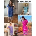 thumbnail image 5 of Ekouaer House Dresses for Women with Pockets Button Down Nightgowns Plus Size Moo Moos Mumu Dresses, 5 of 5