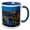 Blue/White, variant on 3drose, Italy, Verona. Looking down from Castello San Pietro at Twilight, 15oz Mug
