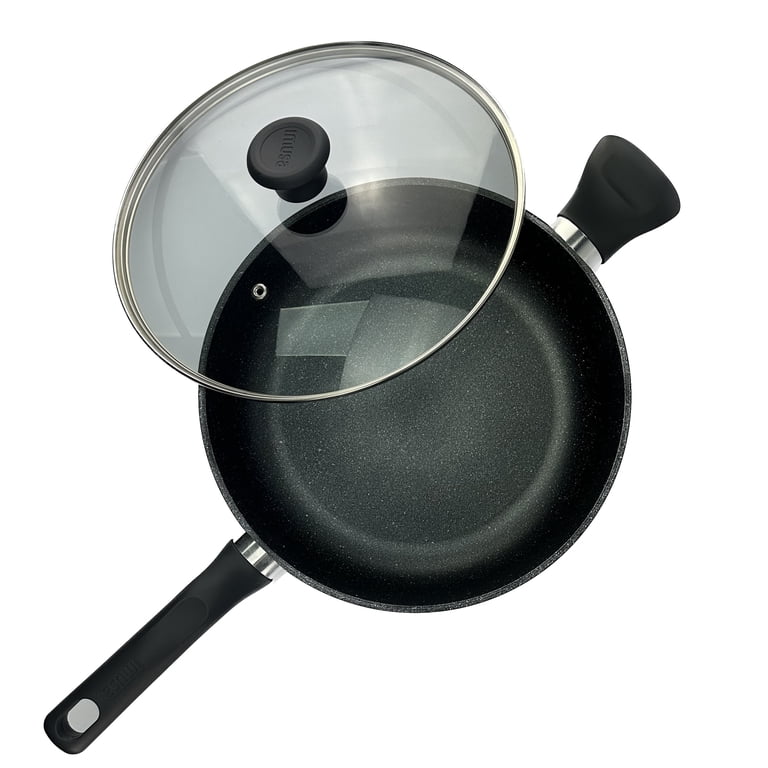 IMUSA USA Premier Saute Pan - 8-Inch Nonstick Pan For Everyday Cooking