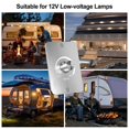 thumbnail image 2 of 12V PWM LED Dimmer Stepless Dimmer Plastic Dimmer Switches for Continuous Light Adjustment in Campers Boats & Trucks, 2 of 4