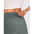 thumbnail image 3 of CRZ YOGA High Waisted A line Golf Skirts for Women Tennis Casual Work Skorts with 3 Pockets, 3 of 3