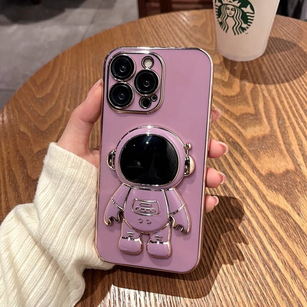 Funda de teléfono suave de astronauta de lujo para iphone 14, 13, 12, 11 Pro Max, XS, X, XR, 7, 8 Plus, Mini funda de silicona a prueba de golpes Fivean unisex