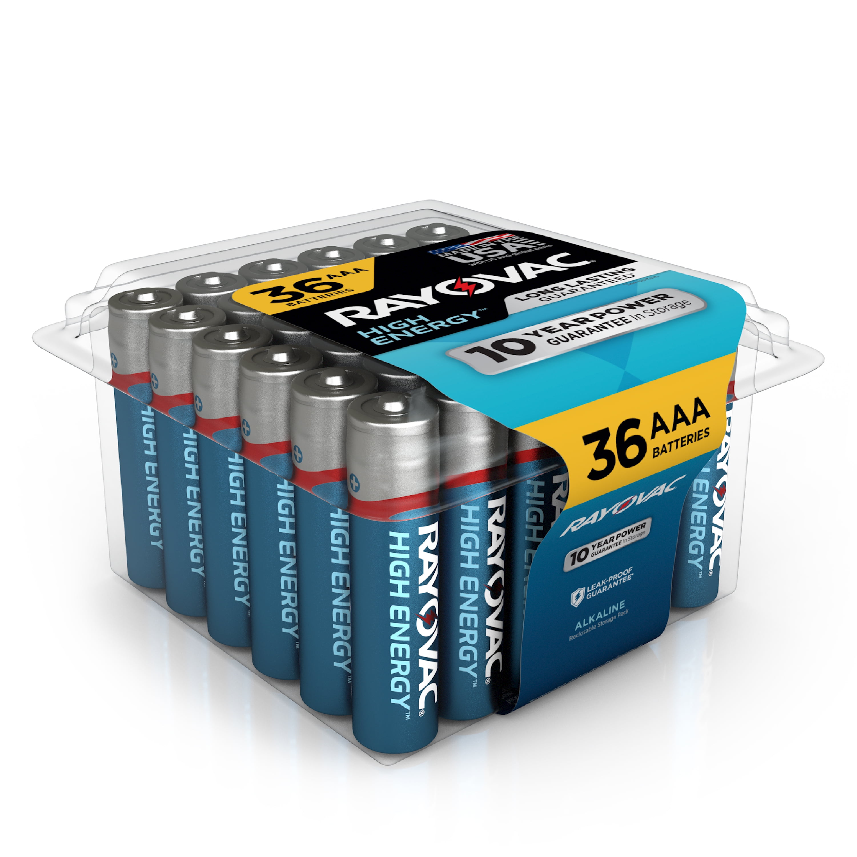 Rayovac High Energy 36pk AAA Batteries &ndash; Alkaline Battery