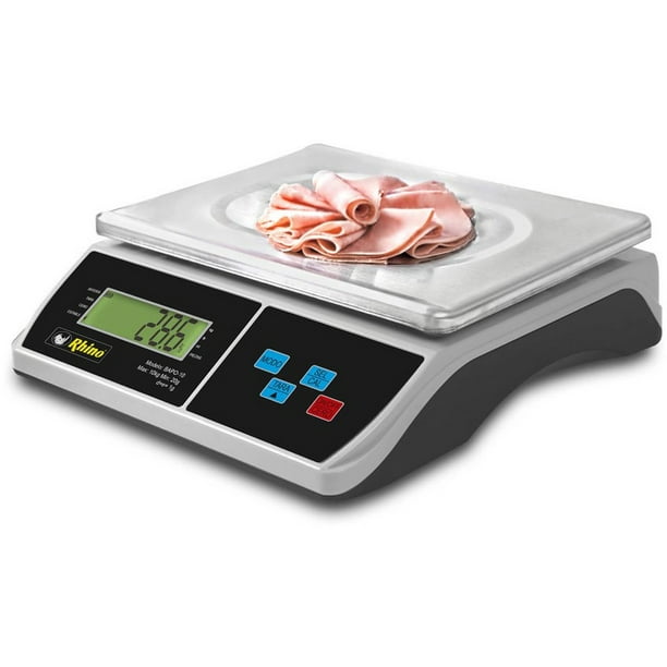 Bascula Rhino BAPO-10 Electrónica Porcionadora Capacidad 10 kg