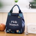 thumbnail image 5 of Bolsa para el almuerzo con aislamiento, bolsa para el almuerzo, bolsa reutilizable para el almuerzo, bolsa contenedora para el almuerzo con aislamiento para mujeres, hombres, trabajo,, 5 of 5