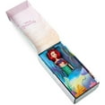 thumbnail image 4 of Disney Store Official Princess Classic Doll (Ariel from The Little Mermaid), 11 Inches, Includes Brush with Molded Details, Fully Posable Toy in Classic Outfit Princess Toys for Girls, 4 of 9
