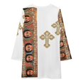 thumbnail image 3 of Ethiopian Fashion Loose Dress Evening Dress Summer Dresses for Women Luxury Dress Long Sleeved Dress, 3 of 4