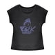 thumbnail image 1 of Camiseta de mujer Verano Señoras Regular Fit Activewear Camiseta básica para oficina senderismo Negro, 1 of 7