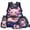 Axolotl Reading, variant on KUIFORTI Pink Axolotl 4Pcs Kids Backpack Set with Lunch Box Pencil Pouch Water Bottle Sleeve Lightweight Boys Girls School Bag for Elementary Primary Middle School Back to School Essentials Gifts