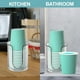 thumbnail image 3 of Dispensador de vasos de baño BYAWAY para encimera, 150 ml, paquete de 2, 3 of 7