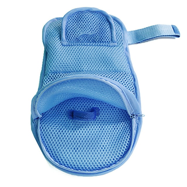 ruzhgo Elderly Anti-scratch Wrist Fixed Restraint Belt Gloves Multi-function Unisex Mesh Protector Strap Prevent Injury Coolness fabric Lint fabric