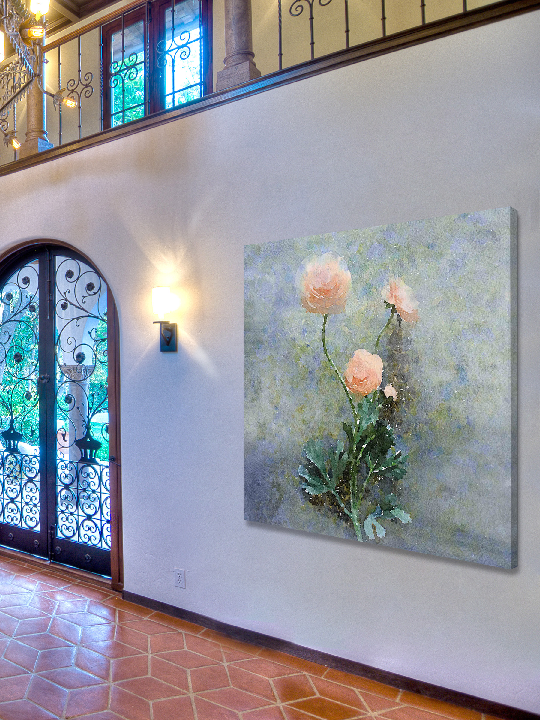 "A Little Dream" Painting Print on Wrapped Canvas