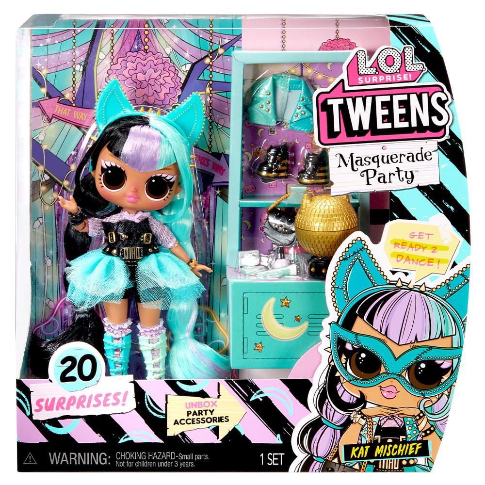 LOL Surprise Tweens Masquerade Party™ Fashion Doll Kat Mischief