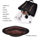 thumbnail image 5 of Bolso de mano Montana West MWC-039ABK para mujer en piel sintética, 5 of 7