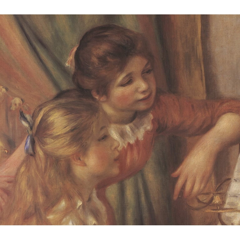 PIERRE-AUGUSTE RENOIR Jeunes Filles Au Piano, 1991 - Walmart.com