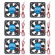 thumbnail image 1 of Aitiao 6 Ventiladores 5010 De 24 V Cc, Ventilador De Refrigeración Sin Escobillas, 50 Mm, Ventilador Con Cojinete De Aceite, 50 Mm X 10 Mm, Impresora 3D, Ventilador De Refrigeración Silencioso Sin Esc, 1 of 5
