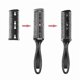 thumbnail image 2 of Hair Cutting Comb, Double Sided Hair Cutting Comb with Stainless Steel Blades, 3-Pack (Black), 2 of 5