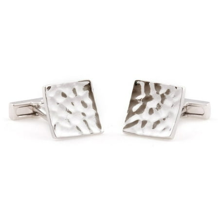 Cuff Daddy Silver Concave Cuff Links