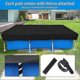 thumbnail image 5 of 400 X 211 Rectangular Frame Above Ground Swimming Pool Cover Cover Heavy Duty Protector Cover with Strong Tear Resistant Fade Resistant, 5 of 5