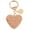 Golden, variant on Visland Key Chain Shiny Full Rhinestone Sparkling Multi-purpose Reusable Gift Accessories Metal Heart Shaped Car Keychain Handbag Pendant Keyring for Wallet