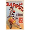 thumbnail image 2 of Jules Chéret 16x24 Black Ornate Framed Double Matted Museum Art Print Titled: The Recall (1900), 2 of 5