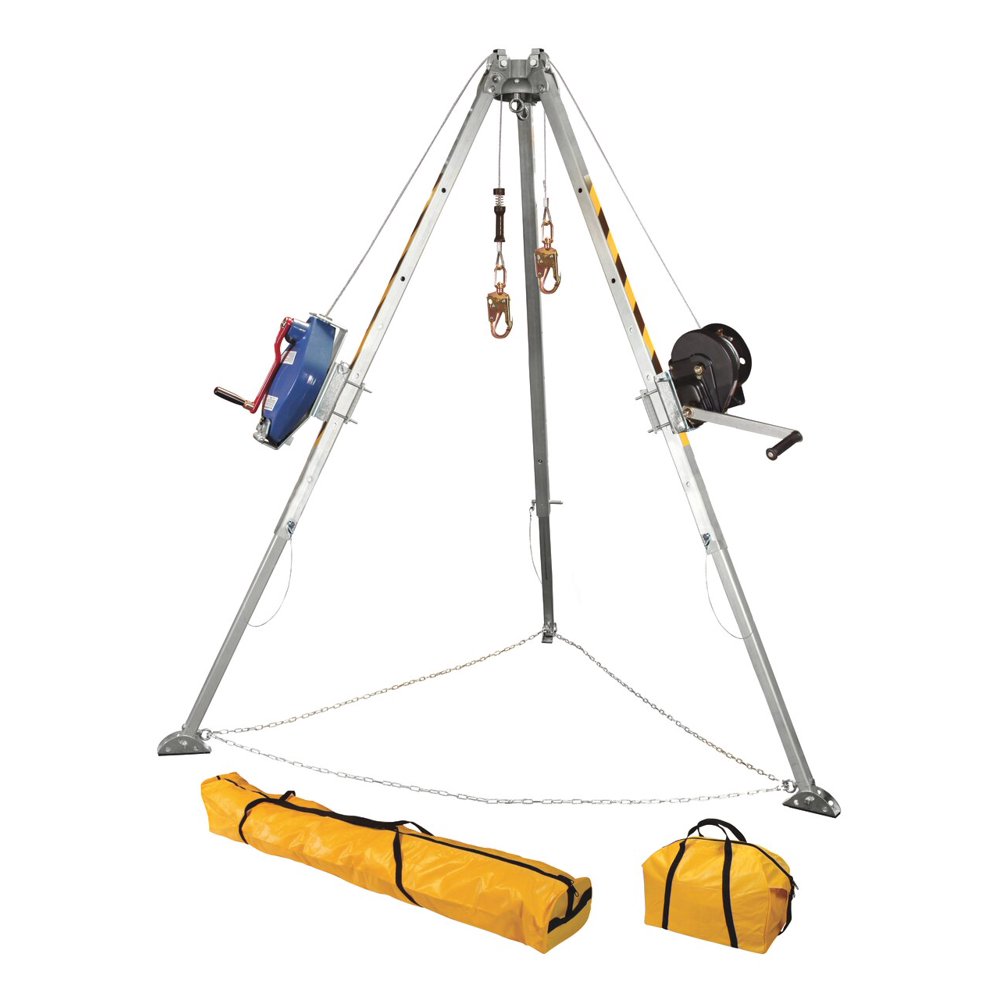 FallTech 7509 Confined Space Tripod Kit Tripod Kit with 7276 Tripod