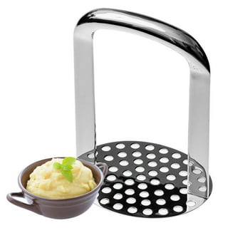 Hemoton 1pc potato masher handheld potato presser kitchen gadget lemon  press baby food grinder manual masher potatoes household potato smasher