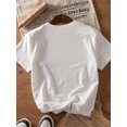 thumbnail image 2 of Women's Letter Print "MAMA" Bow Decor Casual T-Shirt, 2 of 5